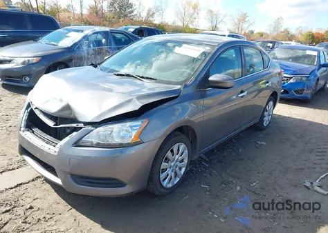 2015 Nissan Sentra Fe+ S/S/Sl/Sr/Sv from USA, damaged, VIN 3N1AB7AP2FY264146